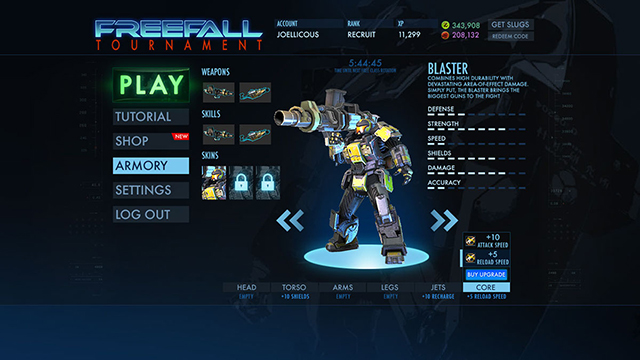 Freefall Tournament